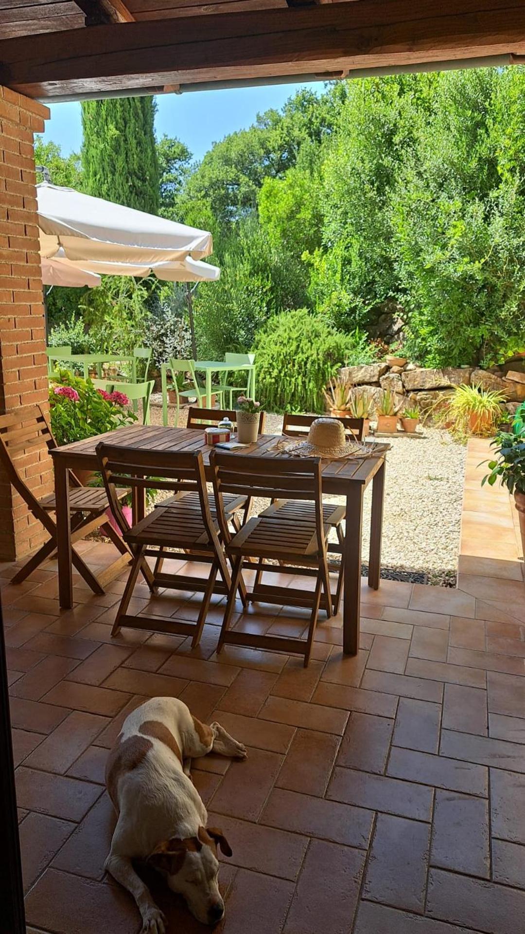 Casale Terre Rosse Garden Bed and Breakfast Saturnia Eksteriør billede